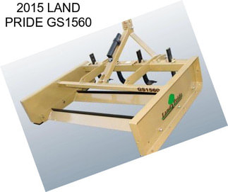 2015 LAND PRIDE GS1560
