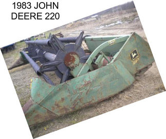 1983 JOHN DEERE 220
