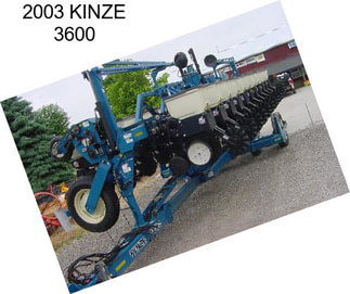 2003 KINZE 3600