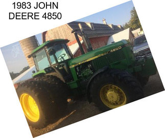 1983 JOHN DEERE 4850