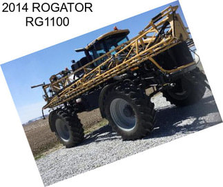 2014 ROGATOR RG1100