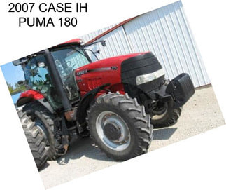 2007 CASE IH PUMA 180