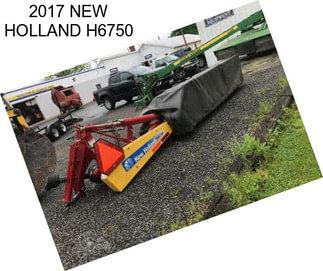 2017 NEW HOLLAND H6750
