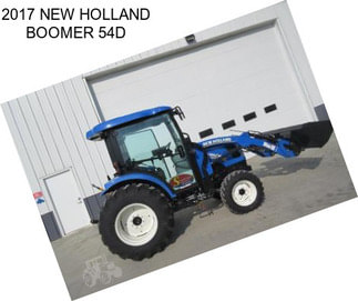 2017 NEW HOLLAND BOOMER 54D