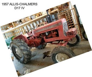 1957 ALLIS-CHALMERS D17 IV