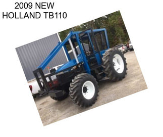 2009 NEW HOLLAND TB110