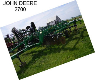 JOHN DEERE 2700