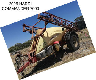 2006 HARDI COMMANDER 7000