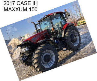 2017 CASE IH MAXXUM 150