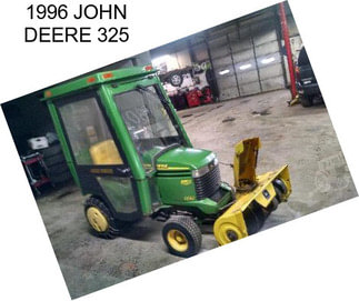 1996 JOHN DEERE 325