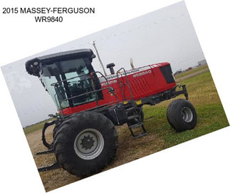 2015 MASSEY-FERGUSON WR9840