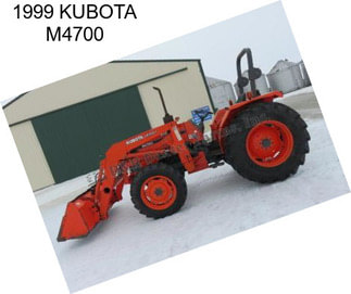 1999 KUBOTA M4700