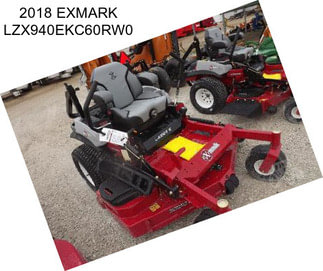 2018 EXMARK LZX940EKC60RW0