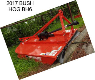 2017 BUSH HOG BH6