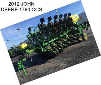 2012 JOHN DEERE 1790 CCS