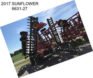 2017 SUNFLOWER 6631-27