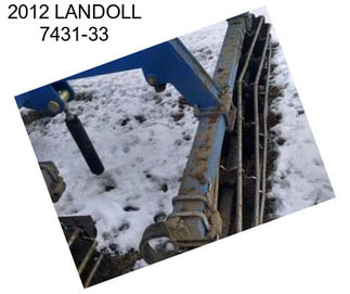 2012 LANDOLL 7431-33