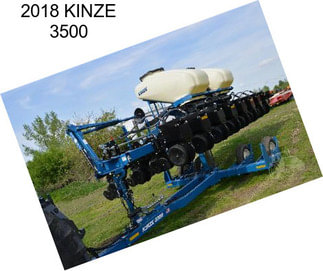 2018 KINZE 3500