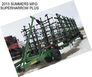 2013 SUMMERS MFG SUPERHARROW PLUS