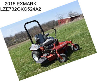 2015 EXMARK LZE732GKC524A2