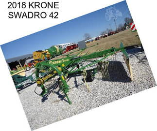 2018 KRONE SWADRO 42