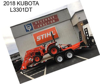 2018 KUBOTA L3301DT