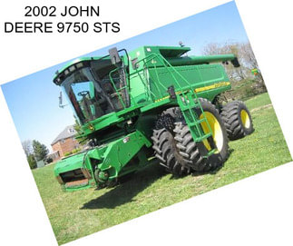 2002 JOHN DEERE 9750 STS