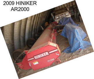 2009 HINIKER AR2000