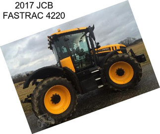 2017 JCB FASTRAC 4220