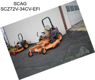 SCAG SCZ72V-34CV-EFI