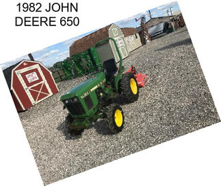 1982 JOHN DEERE 650