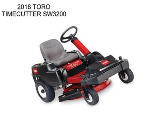 2018 TORO TIMECUTTER SW3200