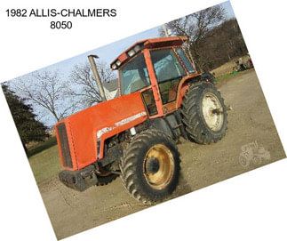 1982 ALLIS-CHALMERS 8050