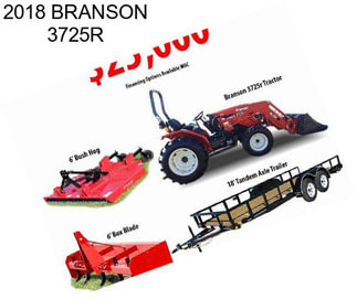 2018 BRANSON 3725R