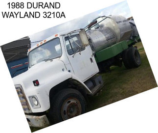 1988 DURAND WAYLAND 3210A