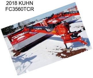 2018 KUHN FC3560TCR