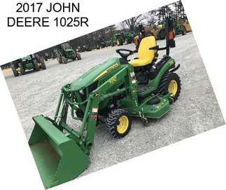 2017 JOHN DEERE 1025R