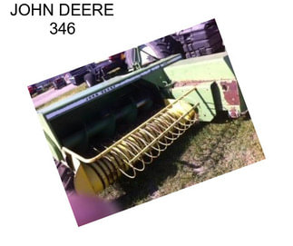 JOHN DEERE 346