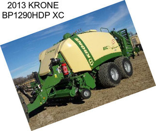 2013 KRONE BP1290HDP XC