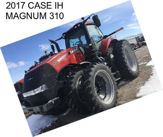 2017 CASE IH MAGNUM 310