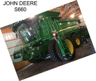 JOHN DEERE S660