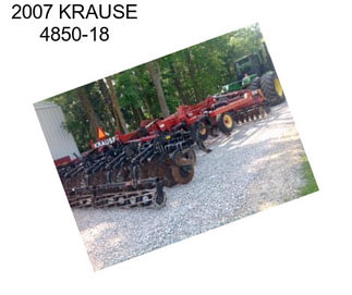 2007 KRAUSE 4850-18