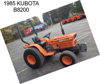 1985 KUBOTA B8200