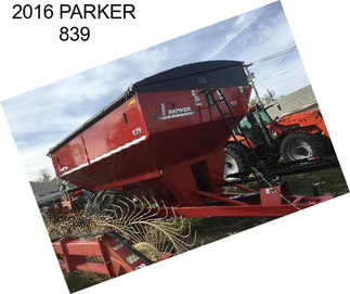 2016 PARKER 839