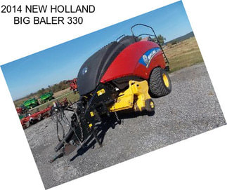 2014 NEW HOLLAND BIG BALER 330