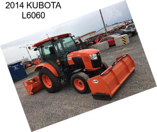 2014 KUBOTA L6060