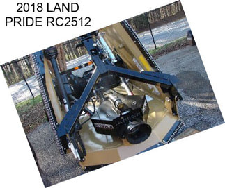 2018 LAND PRIDE RC2512