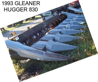 1993 GLEANER HUGGER 830