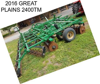 2016 GREAT PLAINS 2400TM