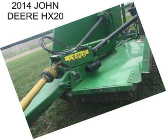 2014 JOHN DEERE HX20